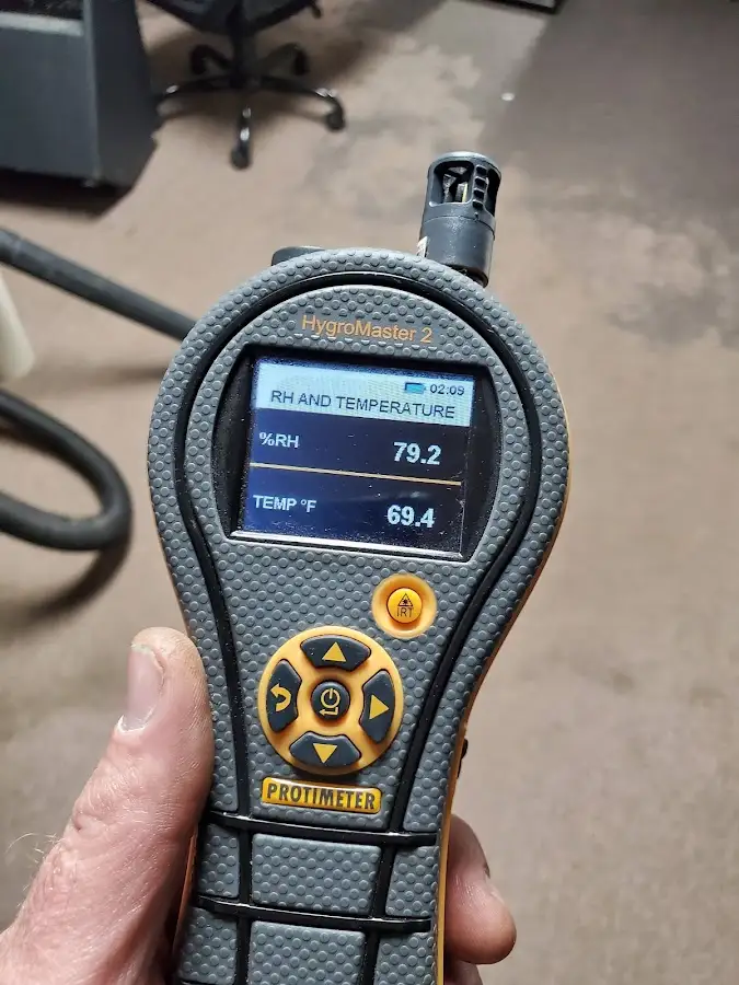 Moisture meter humidity assessment for Mold Remediation & Removal in Sharon